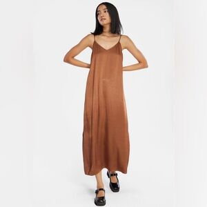Lacausa Leia silky slip dress